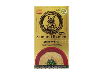 [Samurai Ramen] is a HALAL friendly ramen that you can eat with confidence for everyone of VEGAN and MUSLIM, which is becoming common sense in Europe and America.​​